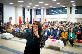 Hakkari'de Dilek Cesur Söyleşisi