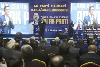 AK Parti'li Dağ, Hakkari'de Parti Kongresindeydi