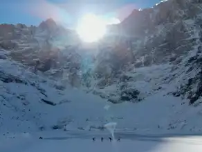Cilo Dağları'ndaki Buzullar Dondu