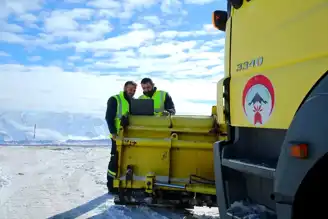 Hakkari Ekibi, AA'nın "Yılın Kareleri"ni Seçiyor