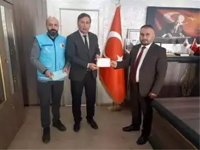 Devlet Memurları Camii İnşaatına Destek Verdi