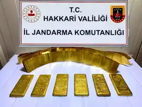 Hakkari'de 27 Milyon TL'lik Kaçak Altın Ele Geçirildi