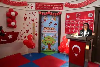 Hakkari'de Şehit Yavrular Anısına Kütüphane Açıldı