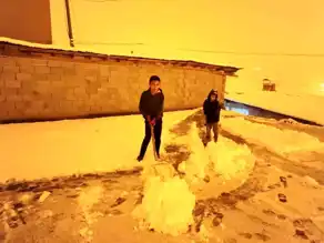 Hakkari'de Kar Kış Mevsimi Başladı!