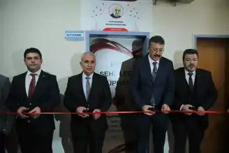 Şehitler Anısına Okul Kütüphanesi Açıldı