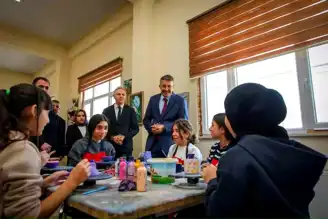Vali Çelik, Yüksekova ADEM'lerini Ziyaret Etti