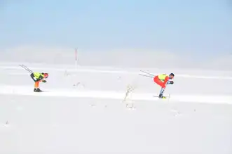 Yüksekova'da Kayaklı Koşu Yarışları Başladı!