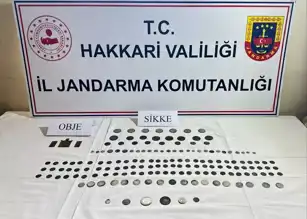 Hakkari'de Tarihi Eser Baskını