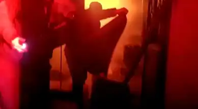 Yüksekova'da Ev Yanarak Kül Oldu