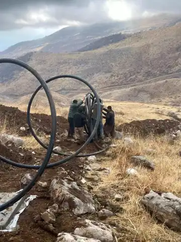 Doğu Anadolu'da Sınır Kapısına Su Hattı Projesi Başladı