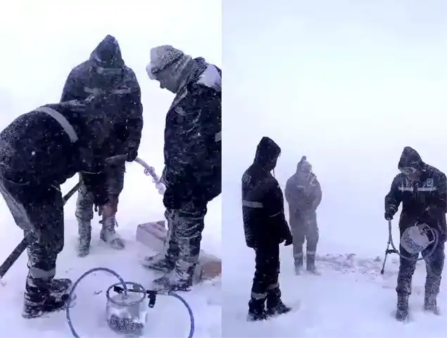 VEDAŞ Ekibi Fırtınada Elektriği Onardı