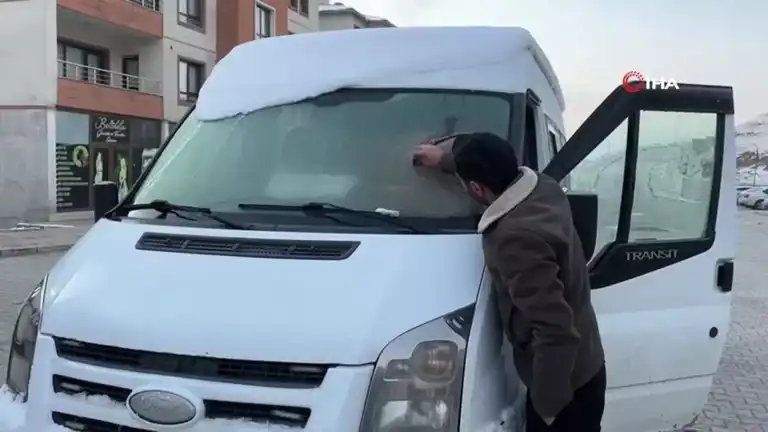 Doğu Anadolu'da Kışın Sert Vuruşu!