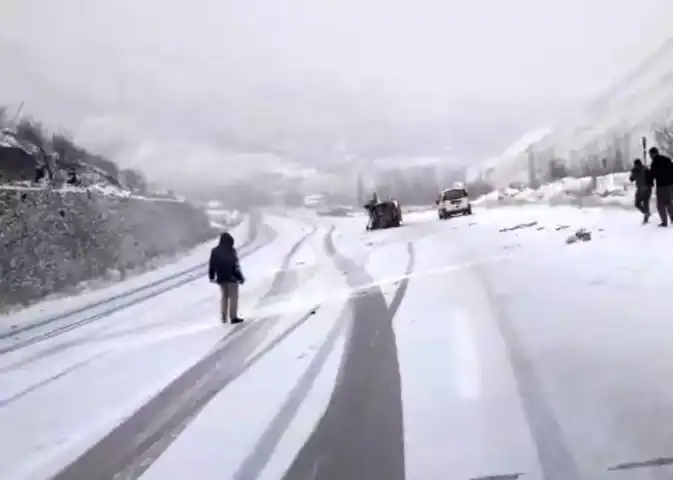 Doğu Anadolu'da Kara Kazası: 4 Yaralı
